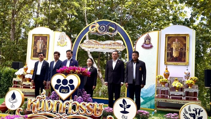 กรมทรัพยากรน้ำ โดยสำนักงานทรัพยากรน้ำที่ 1 สอน.2 ชม. ร่วมพิธีเปิดนิทรรศการ  “หนึ่งทศวรรษ สองรัชกาล สานต่อการพัฒนา  ศูนย์ศึกษาการพัฒนาห้วยฮ่องไคร้ฯ”  น้อมรำลึกในพระมหากรุณาธิคุณ  มุ่งมั่นสืบสานงานพระราชดำริ