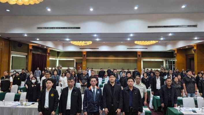 สทน.7 ร่วมประชุมสรุปผลการคัดเลือกรูปแบบการพัฒนาโครงการ (สัมมนา ครั้งที่ 2) โครงการศึกษาความเหมาะสมทางด้านเศรษฐกิจ วิศวกรรม และผลกระทบสิ่งแวดล้อมเบื้องต้น การพัฒนาโครงข่ายทางหลวงแนวใหม่ สายตำบลหนองขาว-ตำบลลาดหญ้า จังหวัดกาญจนบุรี