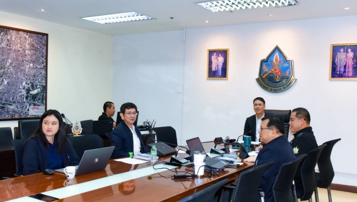 กรมทรัพยากรน้ำ ร่วมประชุม รับมือน้ำท่วม 27 จังหวัด–กทม. เร่งช่วยประชาชน เฝ้าระวังสถานการณ์ใกล้ชิด