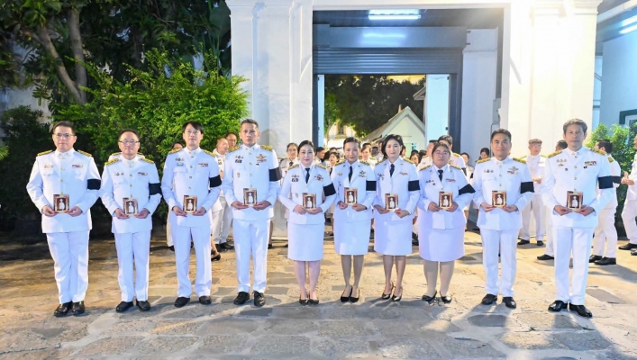 กรมทรัพยากรน้ำ ร่วมพิธีธรรมสวดพระอภิธรรมพระศพ “เจ้าฟ้าพัชรกิติยาภา” น้อมสำนึกในพระกรุณาธิคุณอันหาที่สุดมิได้