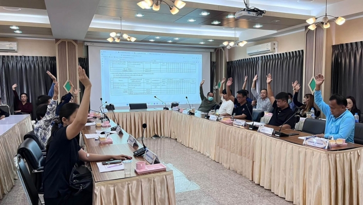 สทน.7 ร่วมประชุมคณะกรรมการพัฒนาเทศบาลตำบลห้วยไผ่ และประชาคมท้องถิ่นระดับตำบลห้วยไผ่