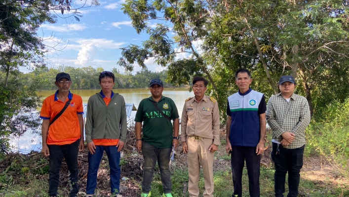 กรมทรัพยากรน้ำ โดย สำนักงานทรัพยากรน้ำที่ 5 สำรวจพื้นที่เสี่ยงขาดแคลนน้ำสำหรับการอุปโภคบริโภค เขตพื้นที่จังหวัดศรีสะเกษ